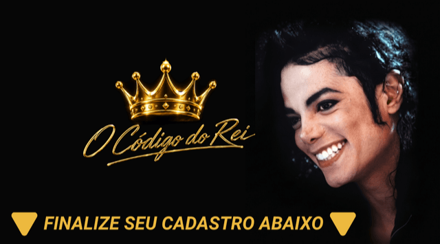 O Código do Rei — finalize seu cadastro abaixo